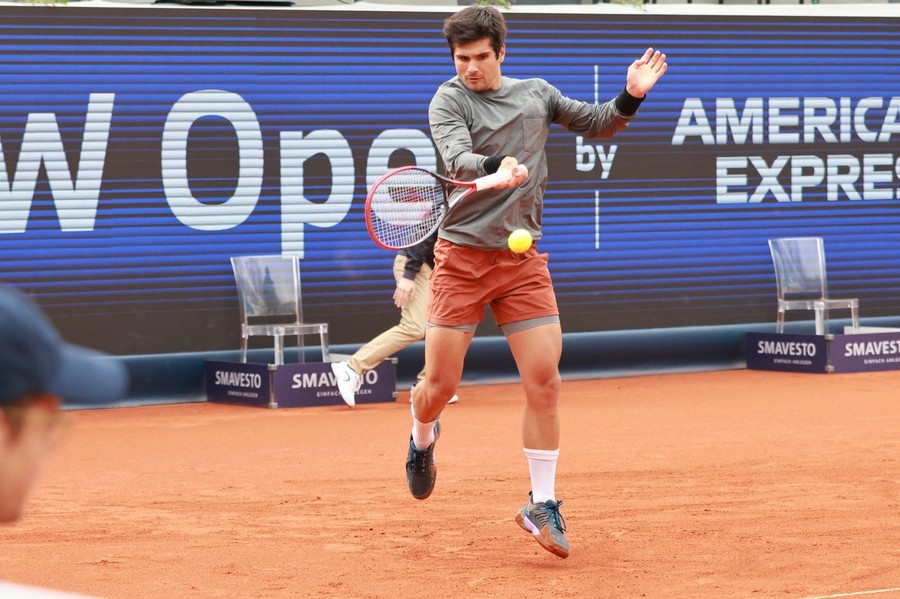 VIDEO EXCLUSIV ǀ Tensiune mare la Munchen! Marcos Giron l-a eliminat pe Roberto Carballes Baena din primul tur al turneului