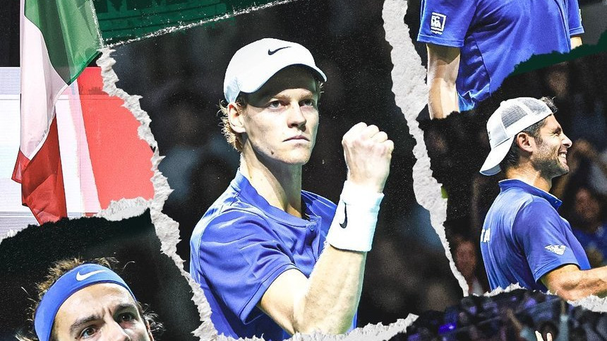 Sinner şi-a luat revanşa în faţa lui Djokovic, iar Italia s-a calificat în finala Cupei Davis