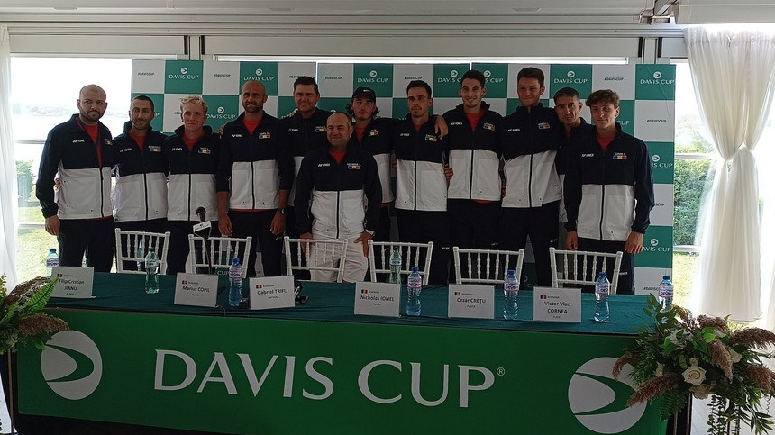 Duel cu Stefanos Tsitsipas pentru reprezentativa de Cupa Davis a României. ”Putem aduce victoria”