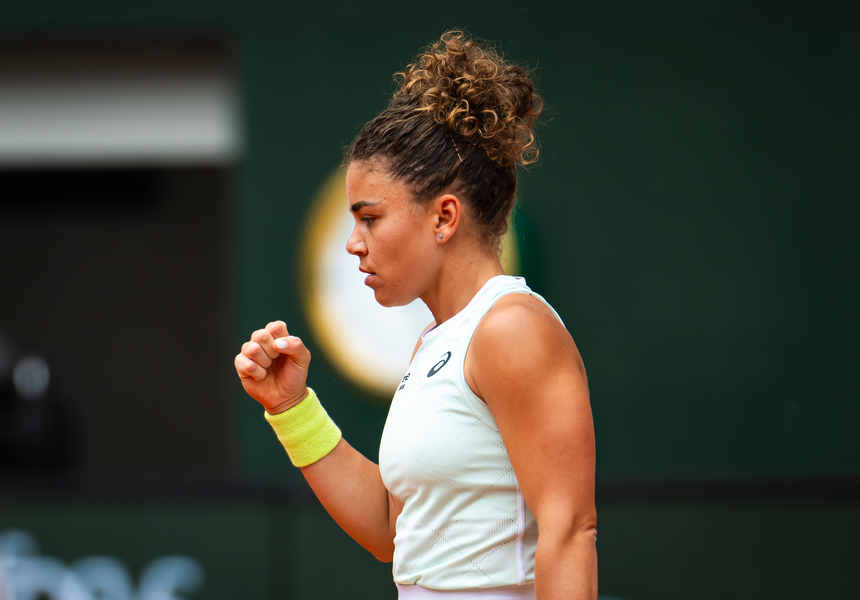 Jasmine Paolini, în semifinale la Wimbledon. Ea a învins-o rapid pe Emma Navarro 