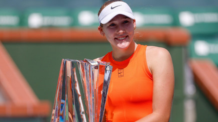 La doar 17 ani, Andreeva a învins-o pe Sabalenka şi a câştigat titlul la Indian Wells