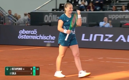 Jelena Ostapenko e adversara Gabrielei Ruse în sferturi la Linz