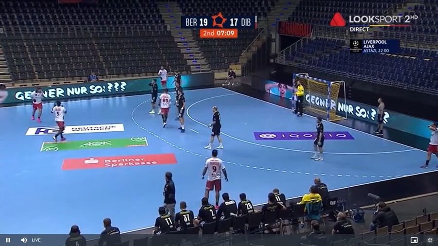VIDEO | Fuchse Berlin - Dinamo 33-29. „Câinii” cedează pe terenul liderului şi sunt penultimii în grupă