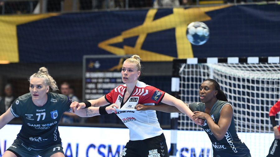 VIDEO | CSM Bucureşti pierde şi returul cu Esbjerg. Visul Ligii Campionilor se spulberă şi în acest sezon înainte de semifinale