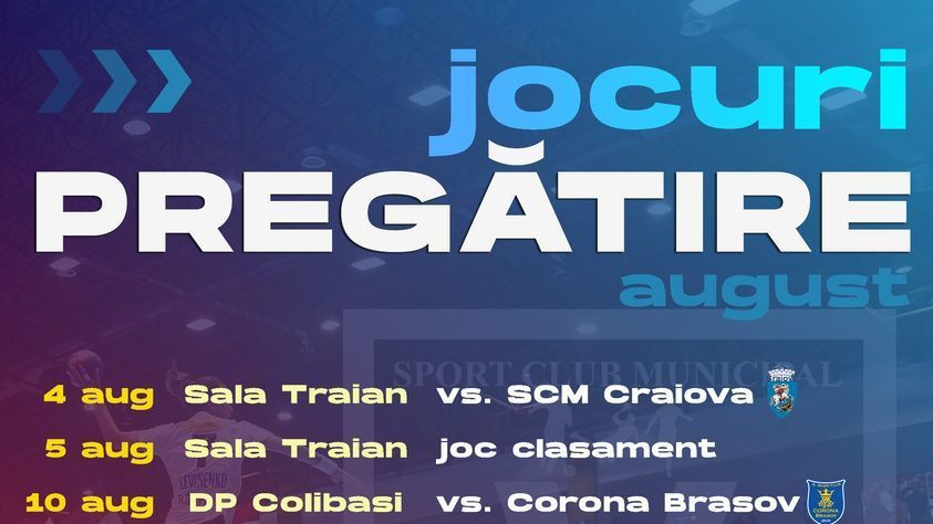 SCM Râmnicu Vâlcea s-a reunit şi are programate 8 meciuri amicale în intersezon