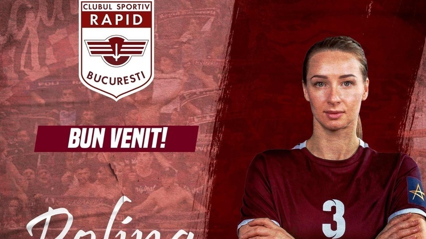 Vicecampioana olimpică Polina Gorshkova, la Rapid din sezonul viitor