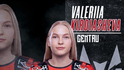 Valeria Kirdiasheva, vicecampioană cu Rostov Don, transferată de Gloria Bistriţa