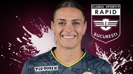 Laura Glauser, portarul echipei naţionale a Franţei, se alătură celor de la Rapid din vară
