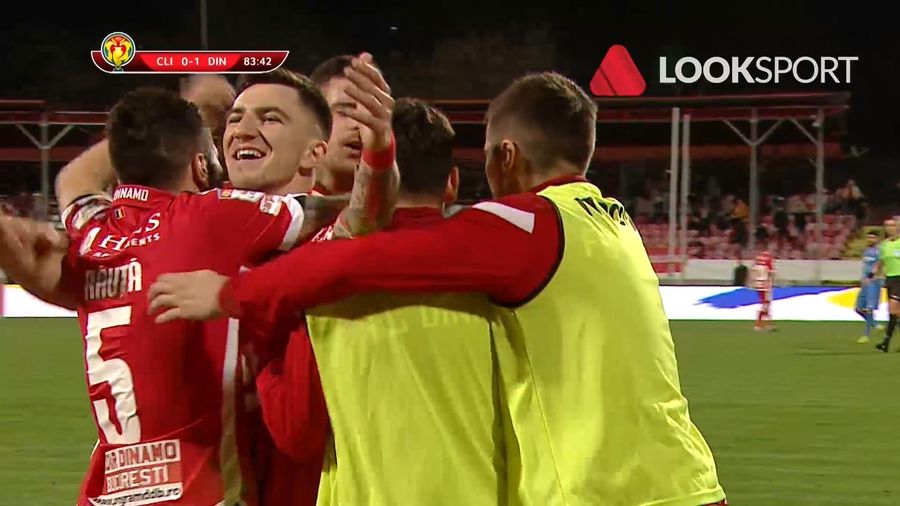 VIDEO | Dinamo e în semifinalele Cupei! „Câinii” s-au răzbunat pentru înfrângerea din campionat cu Clinceni 