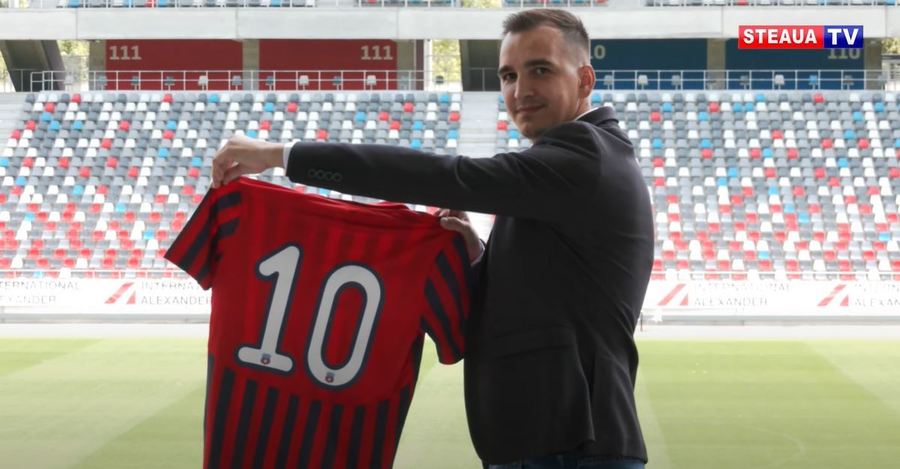 VIDEO | Sponsor important pentru CSA Steaua! Anunţul făcut de George Ogăraru: "E o premieră în istoria Stelei, sunt foarte mândru"