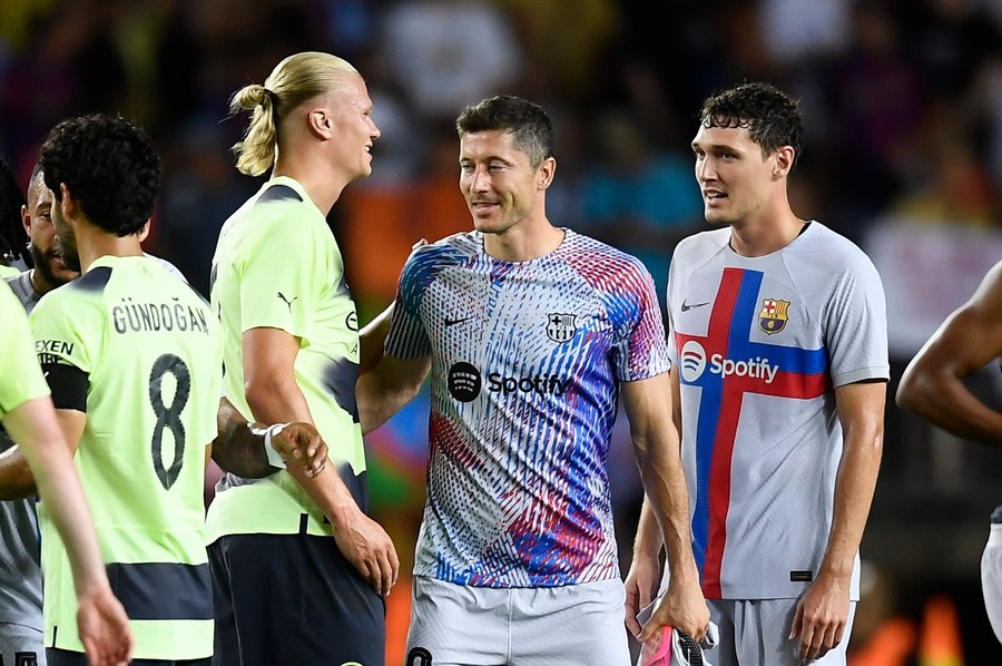VIDEO | Barcelona şi City, spectacol de gală pe Prima Sport 4: 3-3 în amicalul de pe Camp Nou! Haaland, gest controversat în final