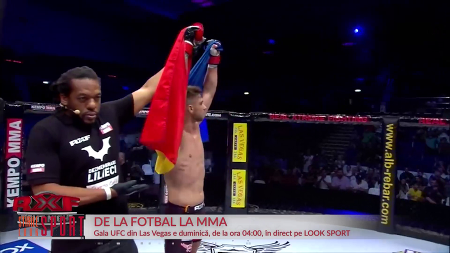 VIDEO | Românul devenit campion european la MMA, după ce s-a lăsat de fotbal!