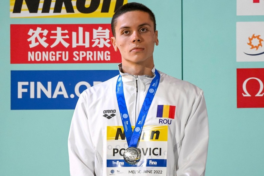 David Popovici a câştigat ”cursa regină” a celebrei competiţii Sette Colli
