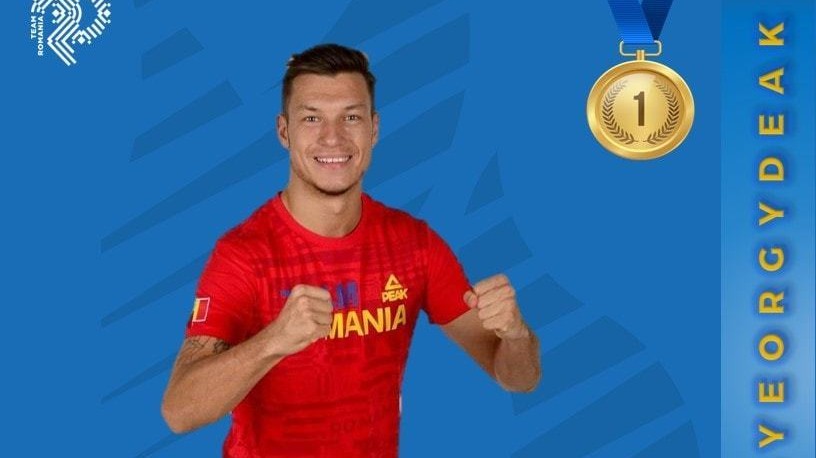 România a câştigat aurul la teqball şi la masculin. Totalul de până acum al delegaţiei tricolore, 14 medalii