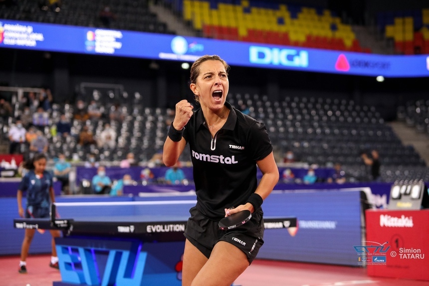 România, în finala feminină la tenis de masă