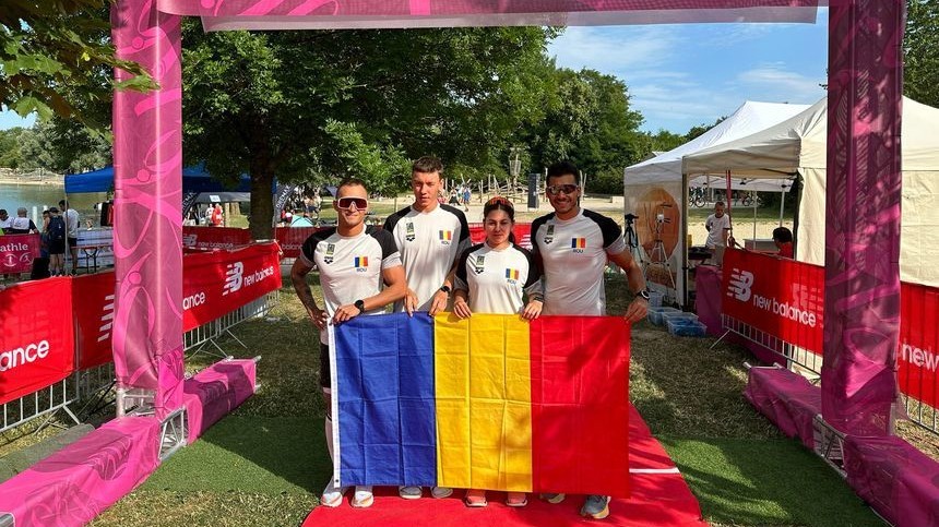 Încă trei medalii pentru România la Campionatul European de Biatlon, Triatlon şi Laser Run