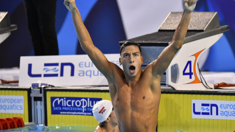 Vlad Stancu, medalie argint în finala de la 800 de memtri liber la Campionatul European de juniori şi calificare la JO Paris 2024