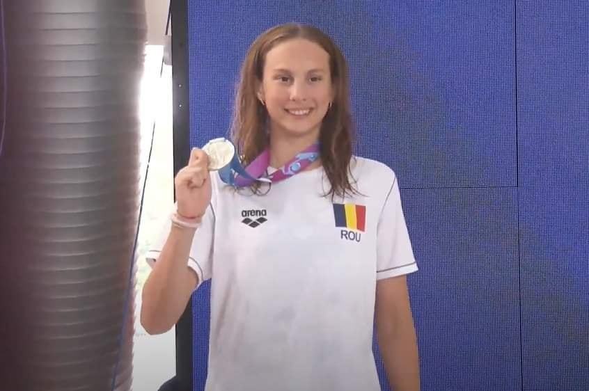 Argint pentru România la Campionatul European de Înot Juniori prin Daria Silişteanu