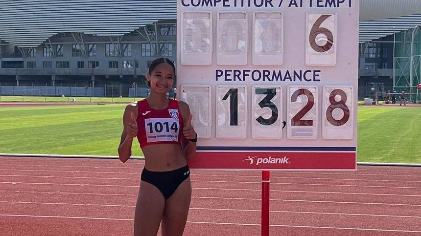 Jennifer Ştefania Dossey, locul 6 în finală la triplusalt