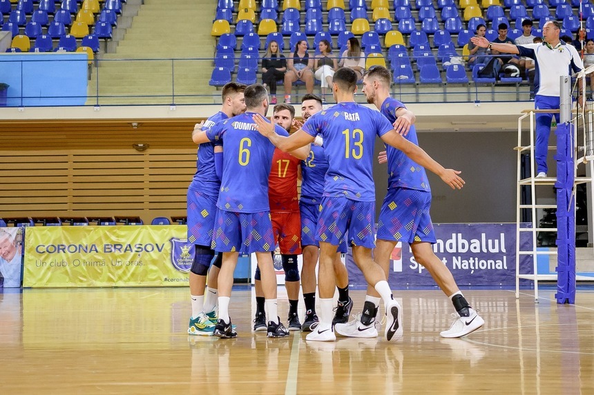 România, victorie cu Finlanda în ultimul amical dinaintea Campionatului European de Volei