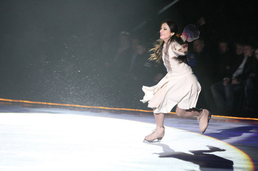 Fosta patinatoare Margarita Drobiazko a rămas fără cetăţenia lituaniană după ce a participat la spectacole realizate la Moscova 