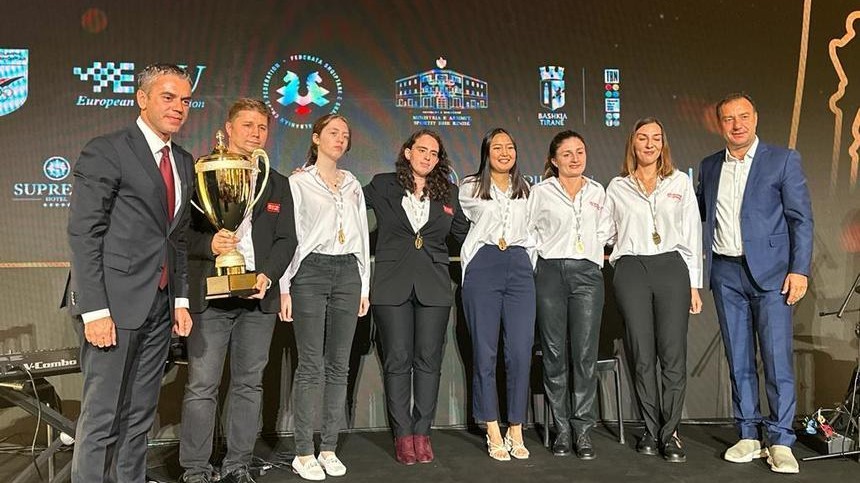 Aur la la Cupa Europeană a Cluburilor! Performanţă istorică pentru şahul românesc