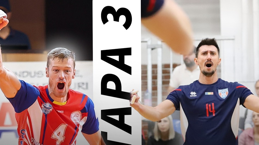 Arcada Galaţi – Steaua Bucureşti 3-2, în reeditarea finalei din sezonul trecut al Divizia A la volei masculin