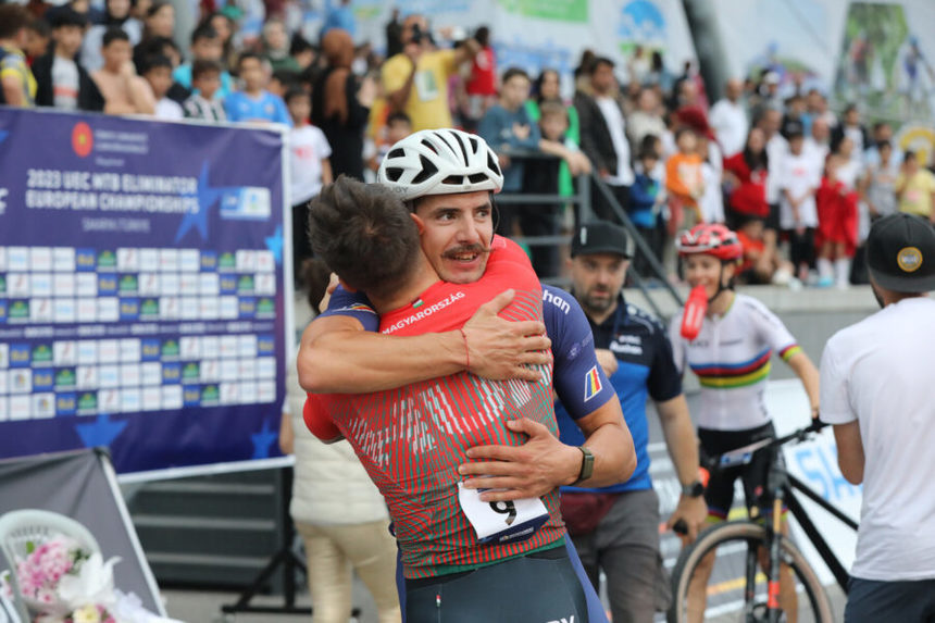 Ciclistul român Ede Molnar este campion european la MTB Eliminator