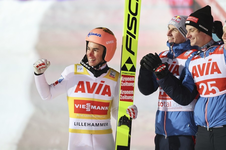 Stefan Kraft, recital la sărituri cu schiurile. Are procentaj maxim, după primele 4 etape 