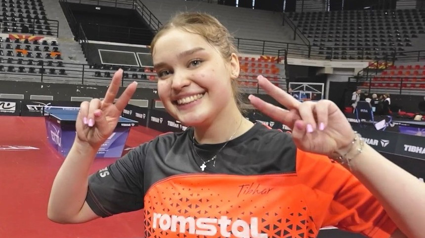Elena Zaharia a câştigat a treia medalie la Europenele U21 de tenisde masă!