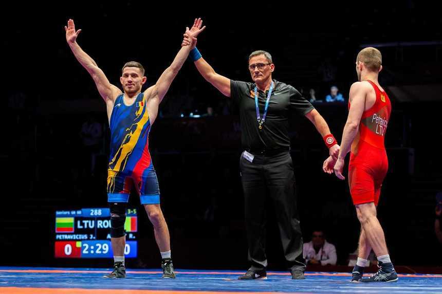 Răzvan Arnăut, medaliat cu bronz la Campionatul European de Lupte