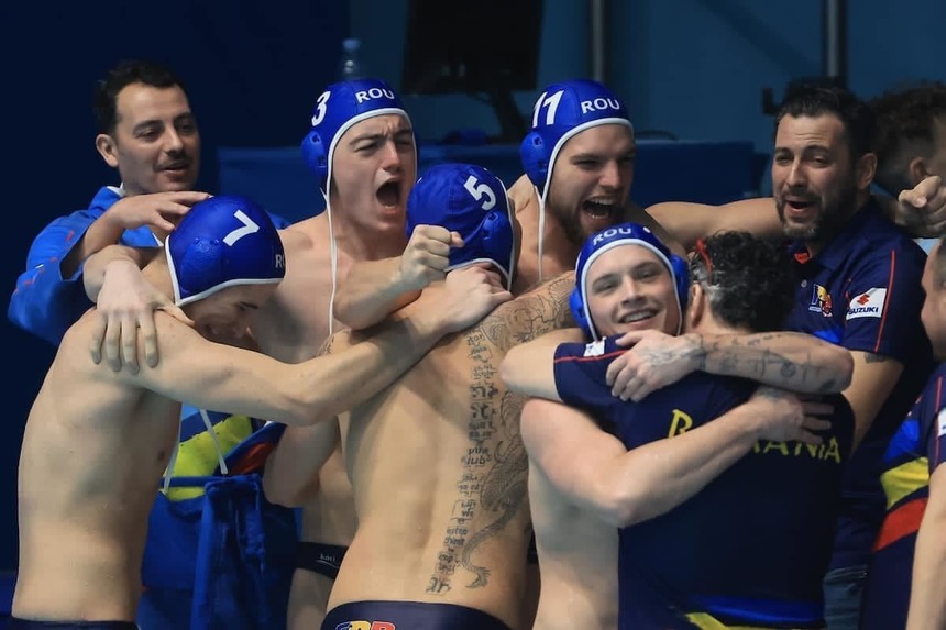 Final de Campionat Mondial pentru naţionala de polo a României