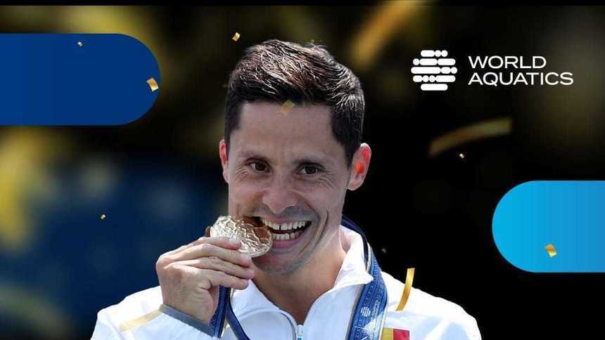 Constantin Popovici, declarat de World Aquatics sportivul anului 2023 la high-diving

