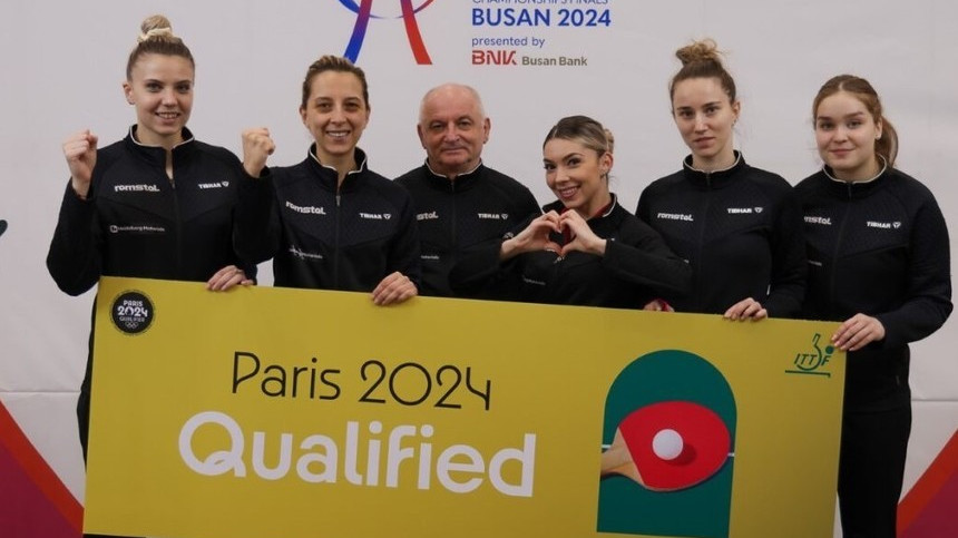 Naţionala de tenis de masă s-a oprit în sferturile Campionatului Mondiale. Fetele noastre s-au calificat la JO de la Paris