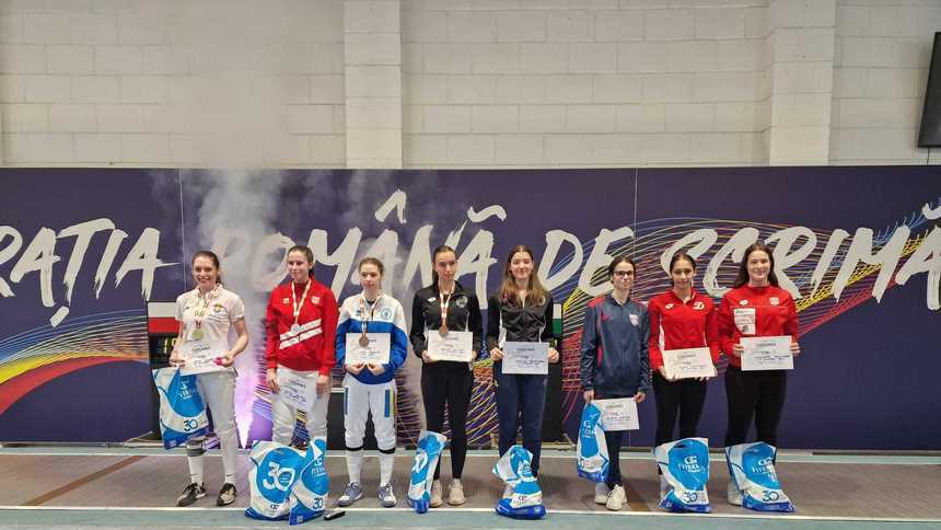 Andreea Lupu şi Alin Mitrică sunt campionii României la sabie şi spadă