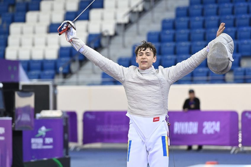 Sabrerul Vlad Covaliu a cucerit medalia de argint la Campionatul European U23 din Antalya