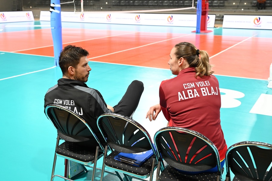 Volei Alba Blaj se desparte de antrenorul principal Marco Musso după doar câteva luni