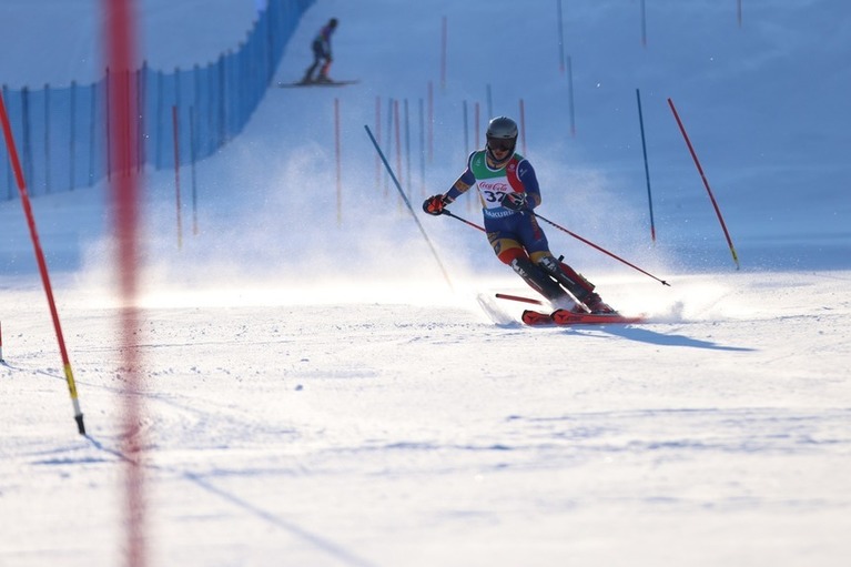 Zsolt Paszka nu a încheiat proba de slalom, din cadrul FOTE 2025