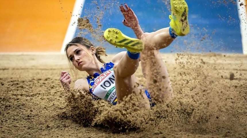 Diana Ion, medalie de argint în finală la triplusalt, la CE indoor de la Apeldoorn
