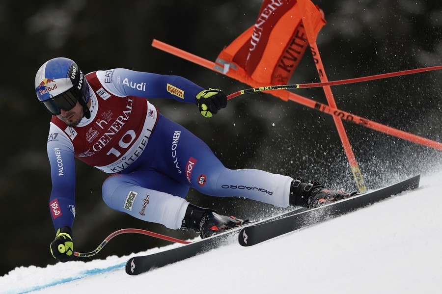 Italianul Dominik Paris a câştigat proba de Super-G de la Kvitfjell 