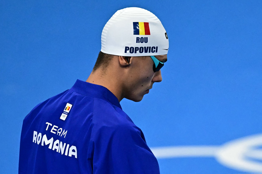 David Popovici nu a concurat în finala la 100 m liber, la Campionatul Naţional