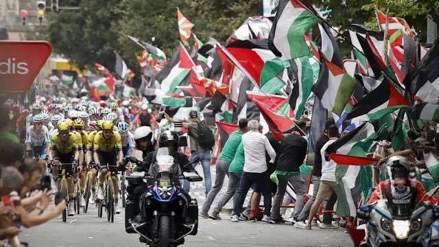 Etapa de contratimp de joi, din Turul Spaniei, redusă din cauza manifestaţiilor pro-palestiniene