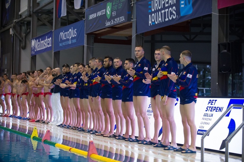 Echipa naţională de polo a României va debuta cu Italia la CE din 2026