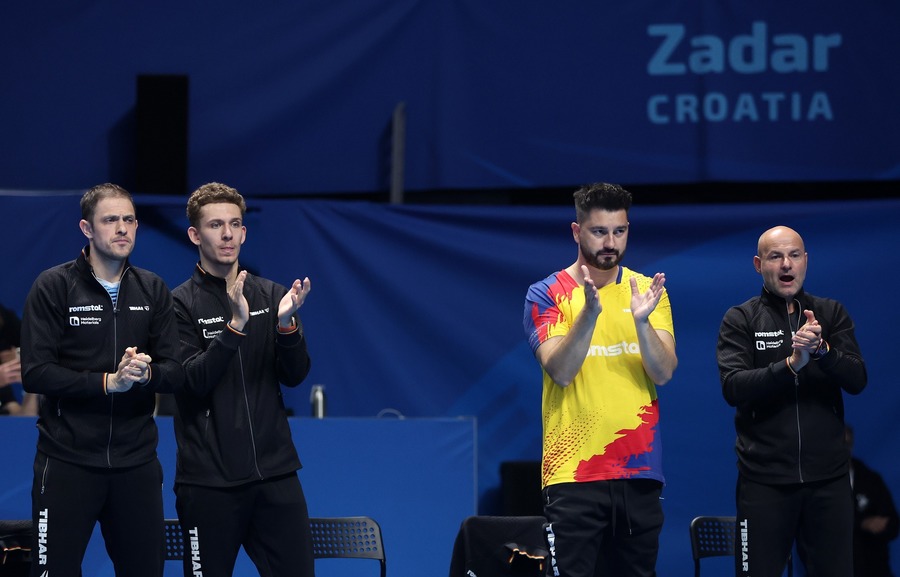 România a pierdut şi finala masculină la europeanul de tenis de masă pe echipe
