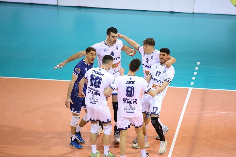 Greenyard Maaseik – SCM Craiova  3-1, în primul meci din preliminariile CEV Cup la volei