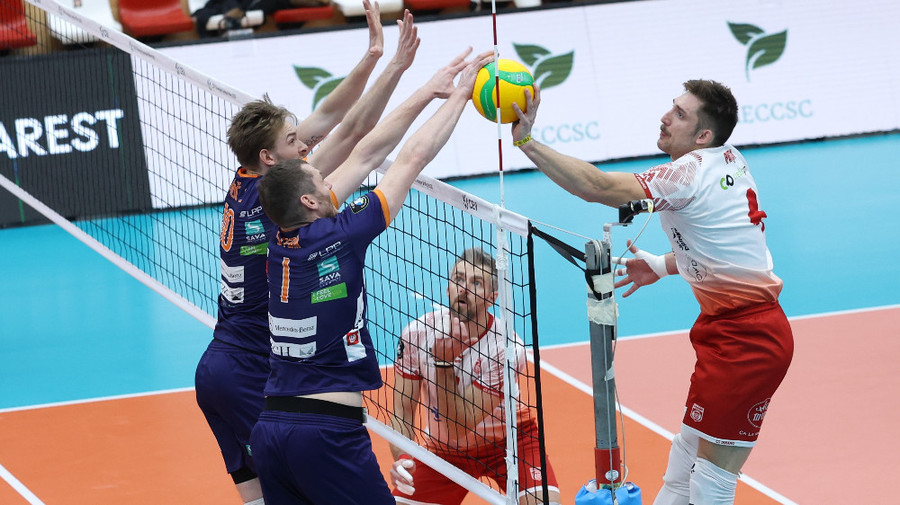 Dinamo Bucureşti ratează după ”set de aur” calificarea în turul III al Ligii Campionilor la volei