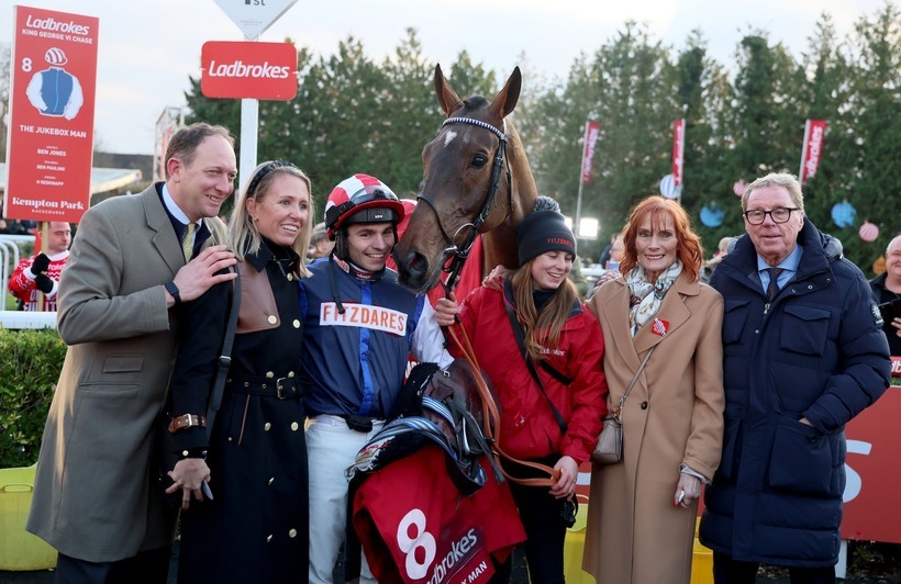 Calul lui Harry Redknapp, The Jukebox Man, a câştigat King George VI Chase

