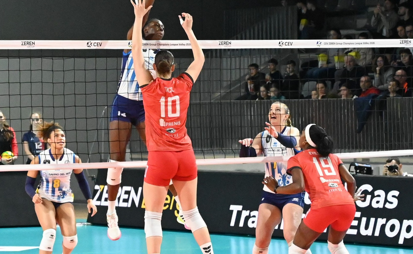 Volei Alba Blaj a ajuns la a cincea înfrângere consecutivă în Liga Campionilor