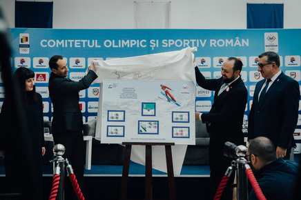 A fost lansată emisiunea filatelică “Team Romania la Jocurile Olimpice Milano Cortina 2026”