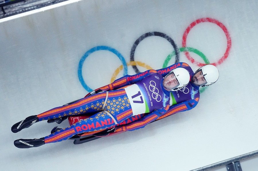 Vasile Marian Gîtlan şi Darius Şerban, locul 17 la sanie dublu masculin, în concursul olimpic